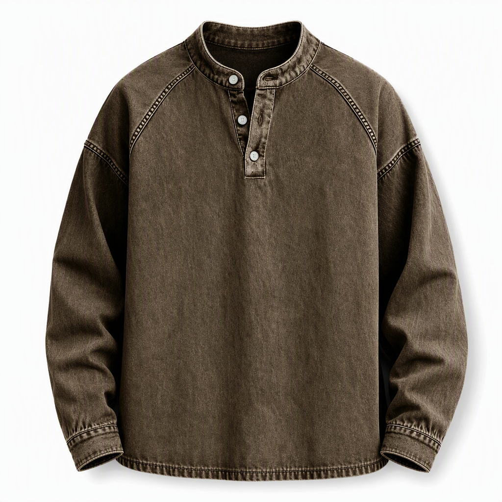 🔥Beliebtes Produkt ！✨Herren Vintage-Freizeit-Sweatshirt mit lockerer Passform