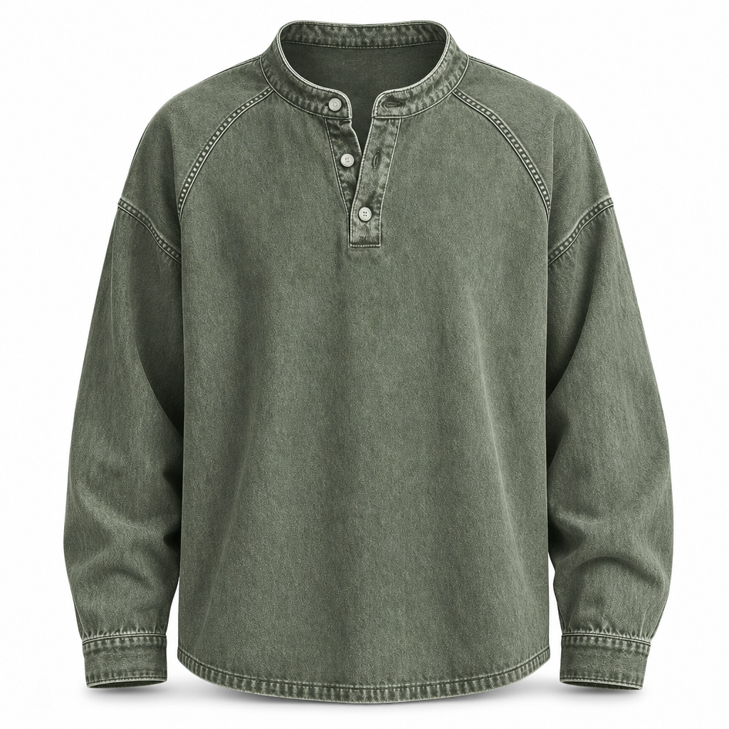 🔥Beliebtes Produkt ！✨Herren Vintage-Freizeit-Sweatshirt mit lockerer Passform