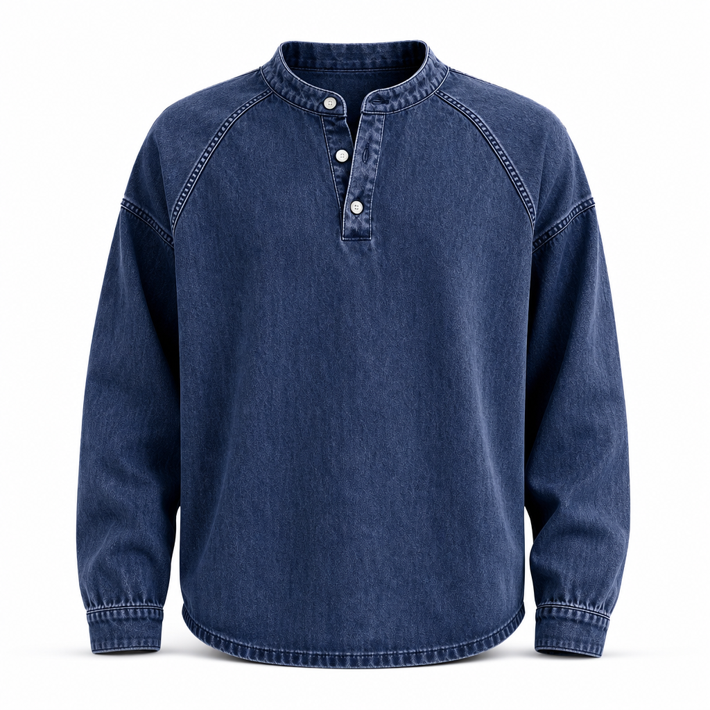 🔥Beliebtes Produkt ！✨Herren Vintage-Freizeit-Sweatshirt mit lockerer Passform