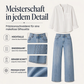 🔥Beliebtes Produkt ！✨Weite Jeans für Damen mit vorderen Nähten