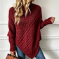 📢📢50%Rabatt!!!🎉✨Zopfpullover-Poncho für Damen