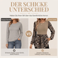 🔥Beliebtes Produkt ！✨Langarmshirt mit Leopardenmuster für Damen