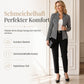 🔥Beliebtes Produkt ！✨Hahnentritt-Design mit offenem Vorderteil, geteiltem Stehkragen und schmaler Passform