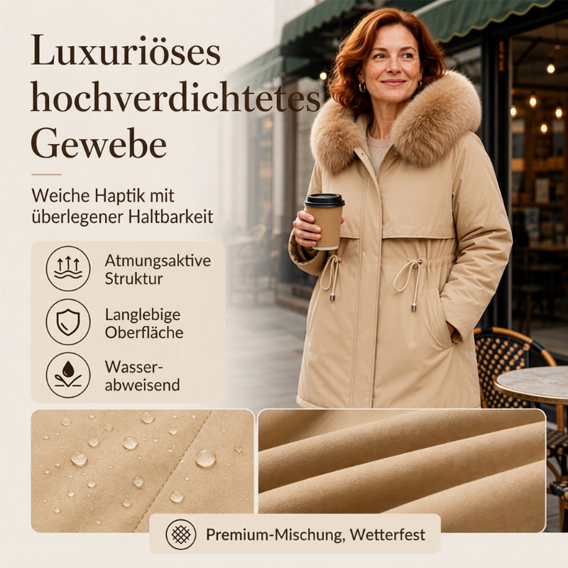 📢📢50%Rabatt!!!🎉✨Warme Damen-Winterjacke in mittellanger Länge