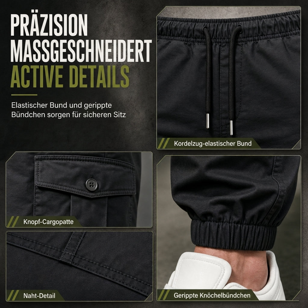 📢🎉50%Rabatt!!!🛍️✨Leichte lässige Cargohosen, Outdoor-Wander-Jogger für Herbst- und Wintersport, Laufen und Training