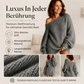 🔥Beliebtes Produkt ！✨Bequemes Schulterfreies Strickkleid für Damen