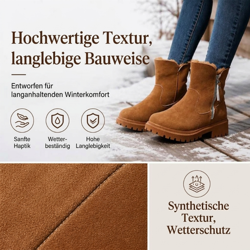 📢📢50%Rabatt!!!🎉✨Rutschfeste warme Winter-Schneestiefel für Damen