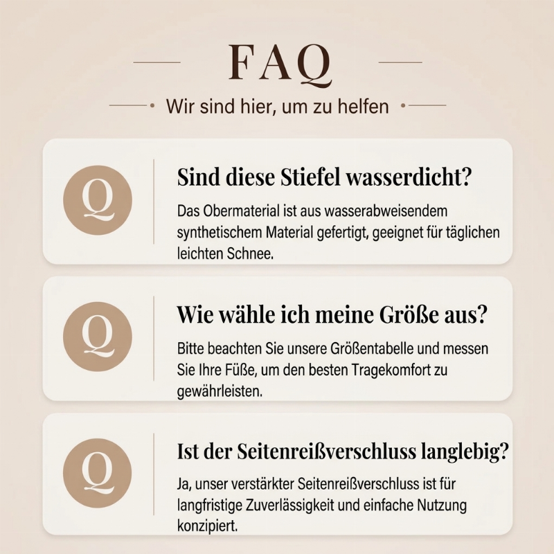 📢📢50%Rabatt!!!🎉✨Rutschfeste warme Winter-Schneestiefel für Damen