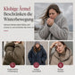 Gepolsterte ärmellose Kapuzenjacke für Damen, mittlere Länge, Freizeitstil
