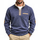 📢📢50%Rabatt!!!🎉✨Herren-Pullover mit Viertelreißverschluss und warmer Fütterung