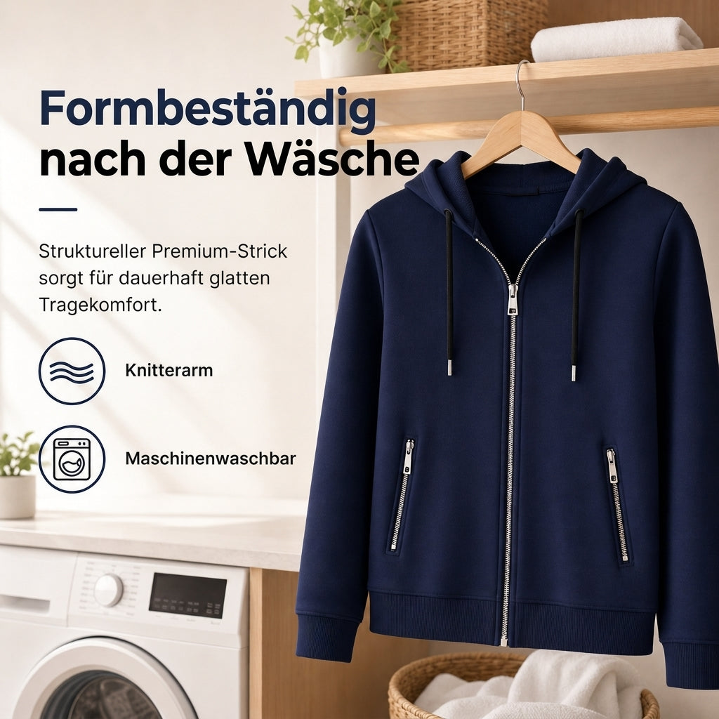 📢📢50%Rabatt!!!🎉✨Hochwertiger Damen-Kapuzenpullover mit durchgehendem Reißverschluss und Reißverschlusstaschen
