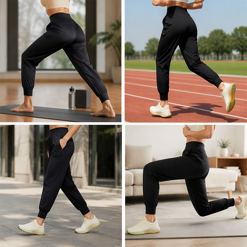 🔥Beliebtes Produkt ！✨Schnell trocknende Jogginghosen für Damen