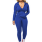 🔥Beliebtes Produkt ！✨Damen-Jogginganzug mit Kapuze und langen Ärmeln