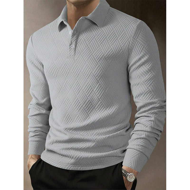 📢📢50%Rabatt!!!🎉🌟 Der Look, den alle suchen – bei uns 50% günstiger! Strukturiertes, leichtes Langarm-Sweatshirt für Herren