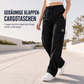 📢🎉50%Rabatt!!!🛍️✨Damen-Cargohose mit lockerer Passform, geradem Bein, elastischem Bund mit Kordelzug und seitlichen Einschubtaschen