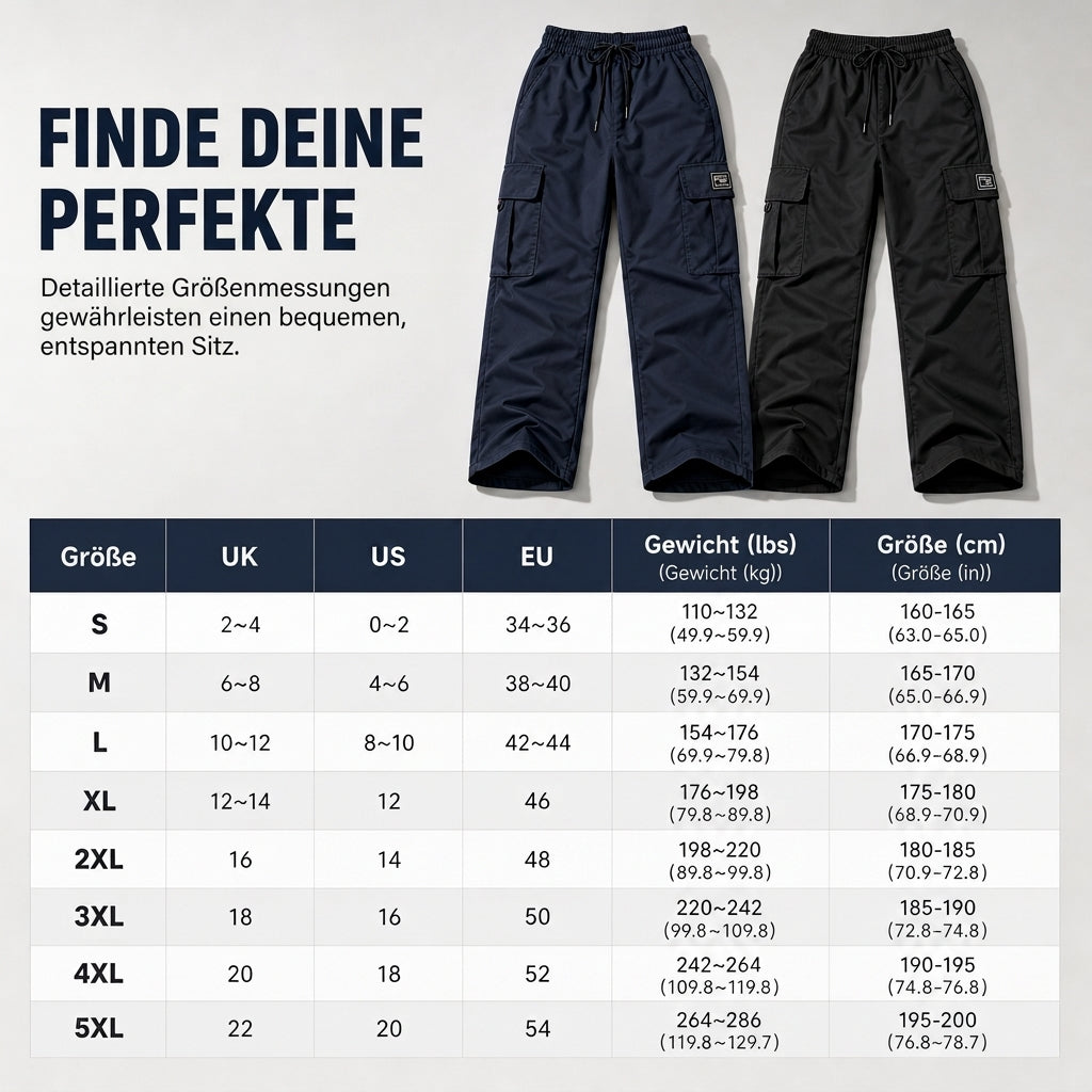 📢🎉50%Rabatt!!!🛍️✨Damen-Cargohose mit lockerer Passform, geradem Bein, elastischem Bund mit Kordelzug und seitlichen Einschubtaschen