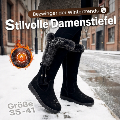 🙌 70% Wiederkaufquote – Qualität überzeugt! Warme, rutschfeste und abriebfeste Damen-Wadenstiefel
