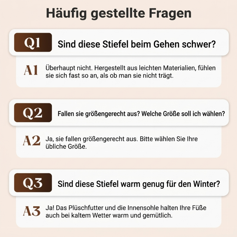 🙌 70% Wiederkaufquote – Qualität überzeugt! Warme, rutschfeste und abriebfeste Damen-Wadenstiefel