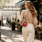 📢📢50%Rabatt!!!🎉✨Mini-Muschel-Tasche Schlüsselanhänger aus PU-Leder Lippenstift-Geldbörse für Münzen