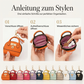 📢📢50%Rabatt!!!🎉✨Mini-Muschel-Tasche Schlüsselanhänger aus PU-Leder Lippenstift-Geldbörse für Münzen