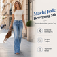📈 Verkaufshit Nr. 1 – direkt 50%! Legere High-Waist Schlagjeans für Damen