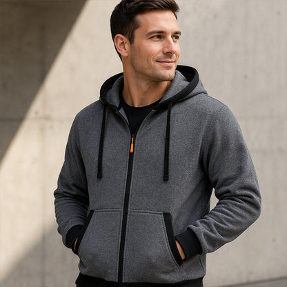 📢🎉50%Rabatt!!!🛍️✨Warme Kapuzenjacke mit Reißverschluss