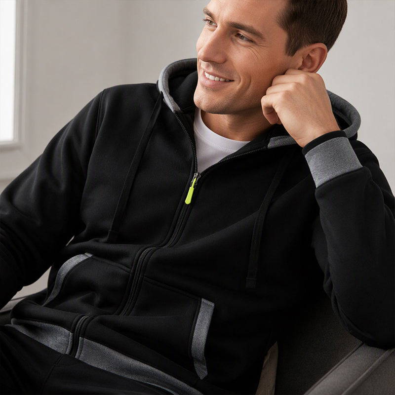 📢🎉50%Rabatt!!!🛍️✨Warme Kapuzenjacke mit Reißverschluss