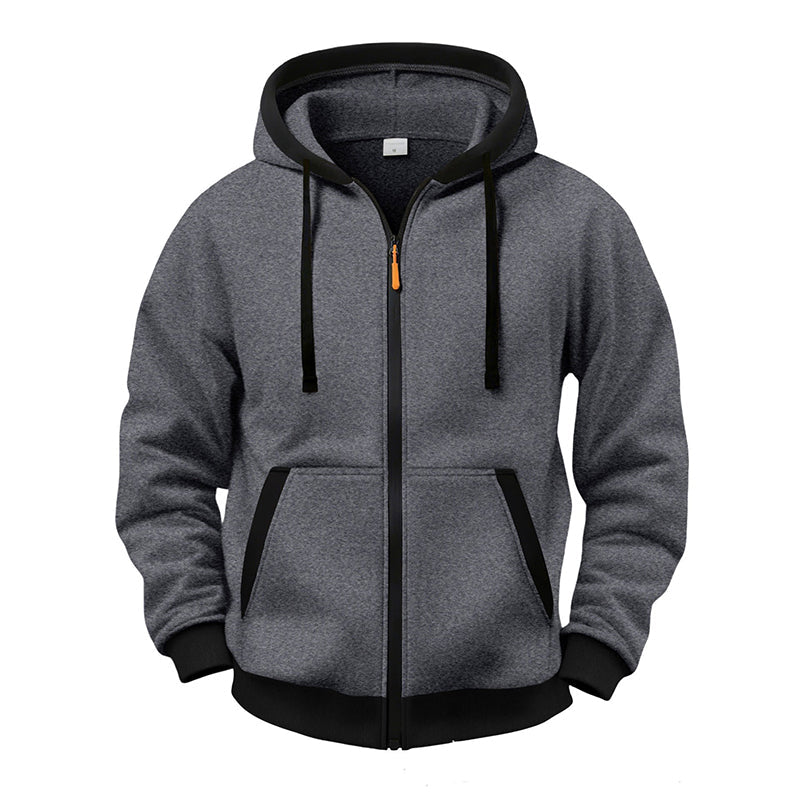 📢🎉50%Rabatt!!!🛍️✨Warme Kapuzenjacke mit Reißverschluss