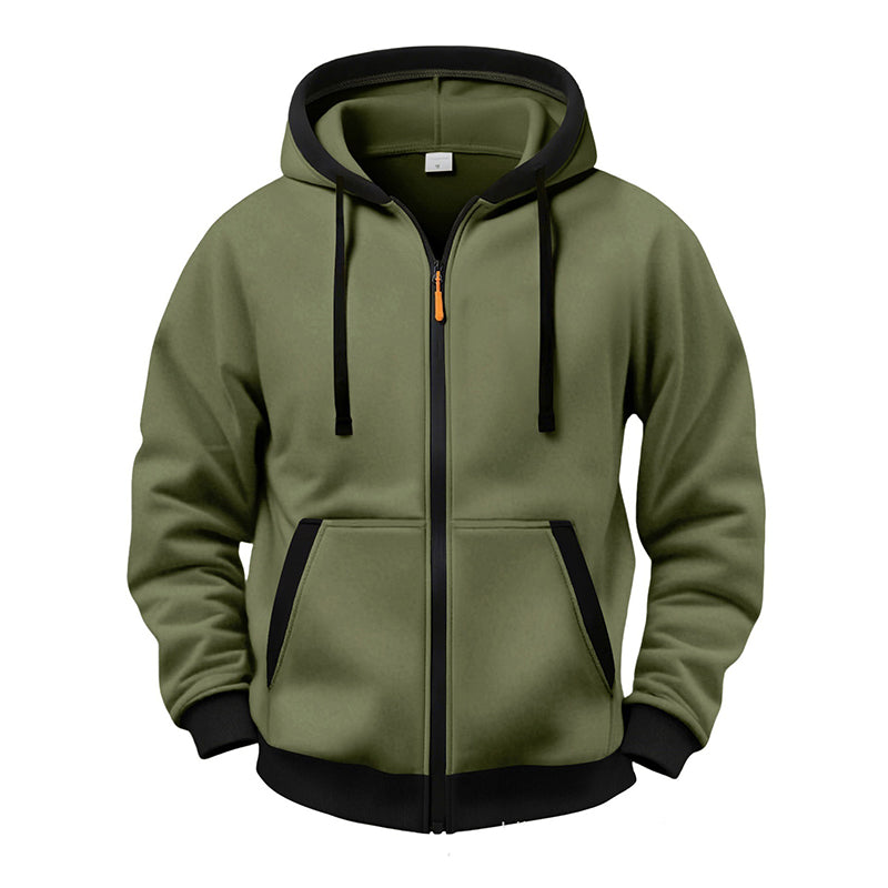 📢🎉50%Rabatt!!!🛍️✨Warme Kapuzenjacke mit Reißverschluss