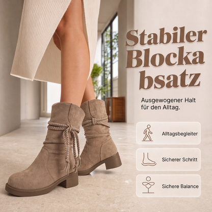 Lässige, weiche Damen-Stiefel bis zur Wade