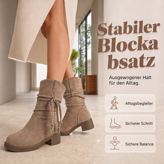 🔥Beliebtes Produkt ！✨Lässige, weiche Damen-Stiefel bis zur Wade