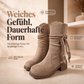 Lässige, weiche Damen-Stiefel bis zur Wade