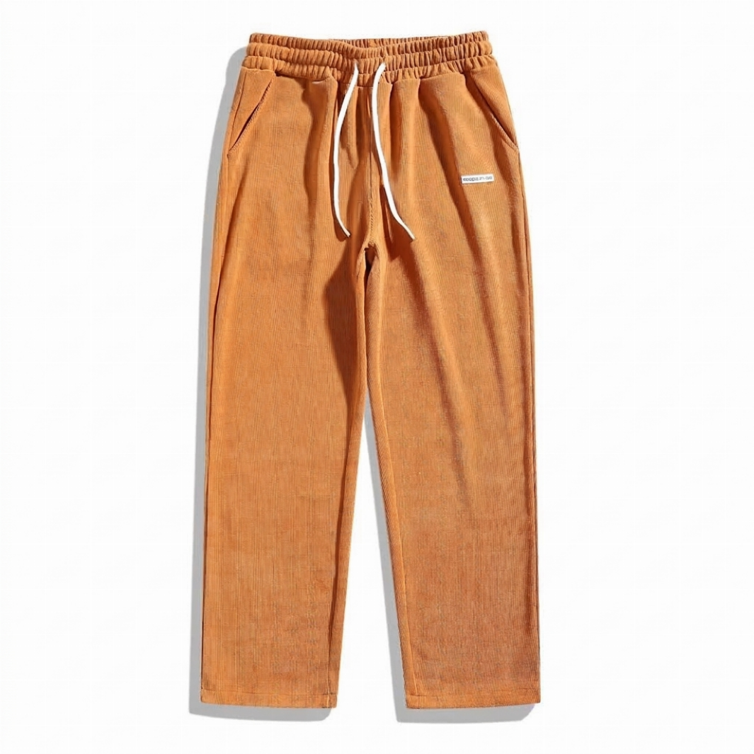 Cordhose für Herren mit lockerer gerader Passform