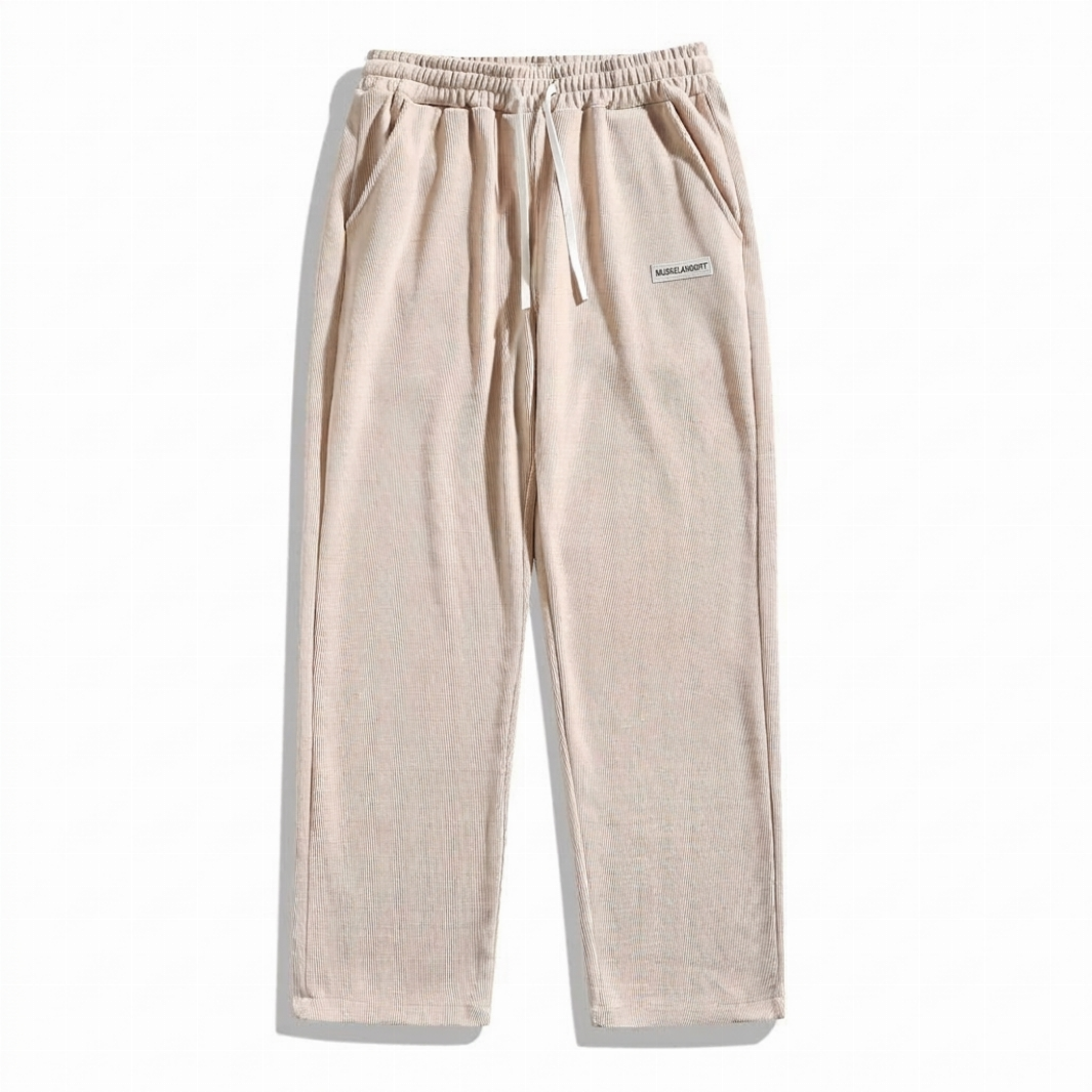 Cordhose für Herren mit lockerer gerader Passform