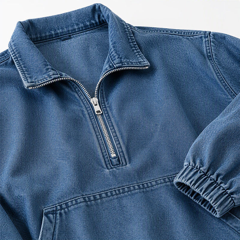 Jeansjacke für Damen mit lockerer Passform