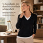 🔥Beliebtes Produkt ！✨Zweiteiliger Strickpullover mit V-Ausschnitt für Damen