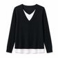 🔥Beliebtes Produkt ！✨Zweiteiliger Strickpullover mit V-Ausschnitt für Damen