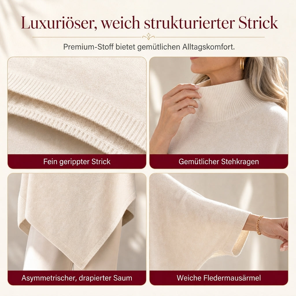 📦 Täglich 500+ Pakete versendet – der Wahnsinn! Elegante locker sitzende Strickstola in Uni-Farbe für Damen