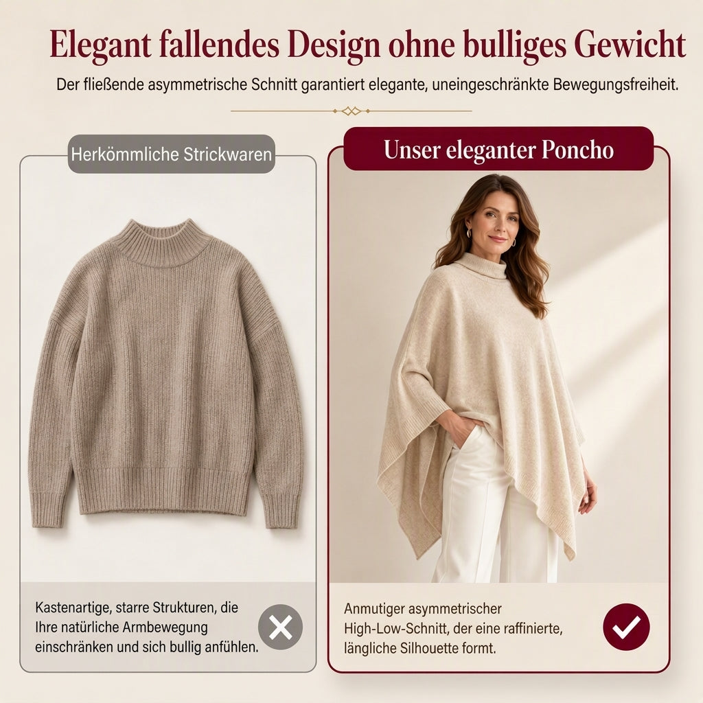 📦 Täglich 500+ Pakete versendet – der Wahnsinn! Elegante locker sitzende Strickstola in Uni-Farbe für Damen