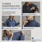 📢📢50%Rabatt!!!🎉✨Übergroßes Damen-Minikleid aus Denim mit Stehkragen