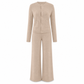 📢📢50%Rabatt!!!🎉✨Legeres zweiteiliges Strickset für Damen: Strickcardigan und Weite-Hose