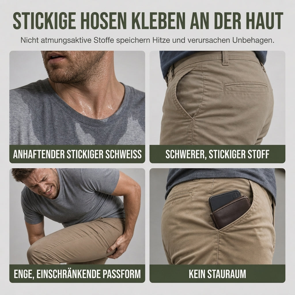 🔥Beliebtes Produkt ！✨Cargohose für Herren mit Kordelzug, legeres Modell für den Sommer