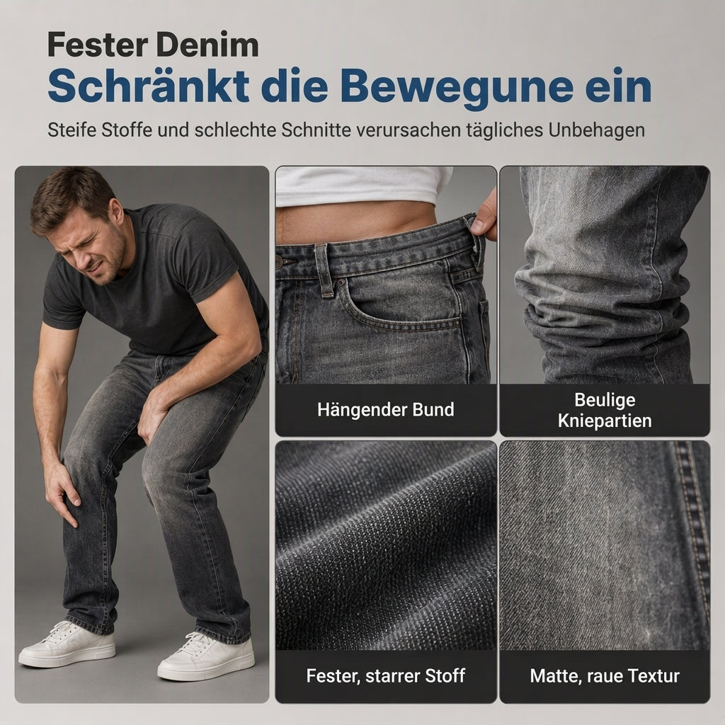 🔥Beliebtes Produkt ！✨Klassische gerade Jeans für Herren