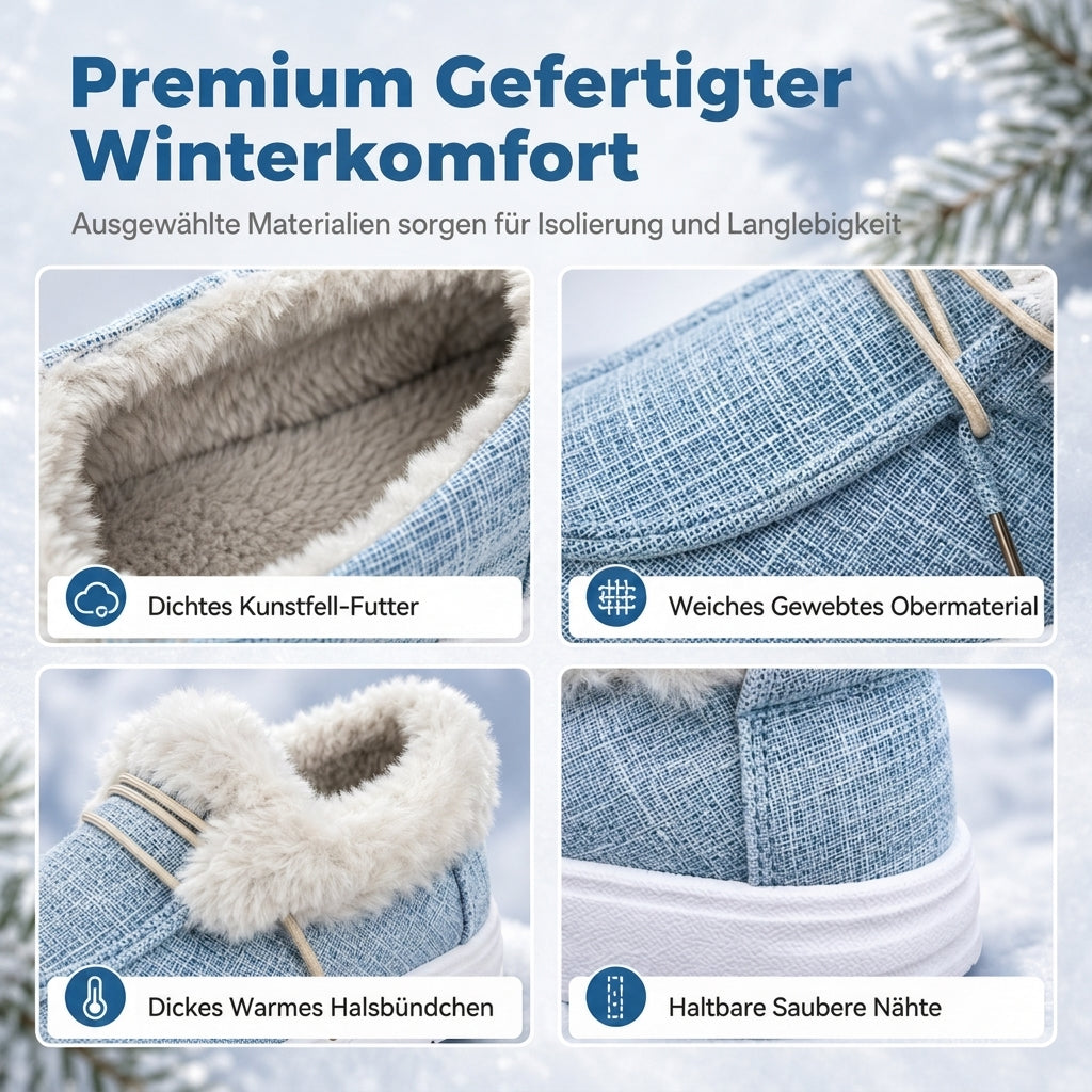 Damen-Slipper für den Winter, lässiges Design