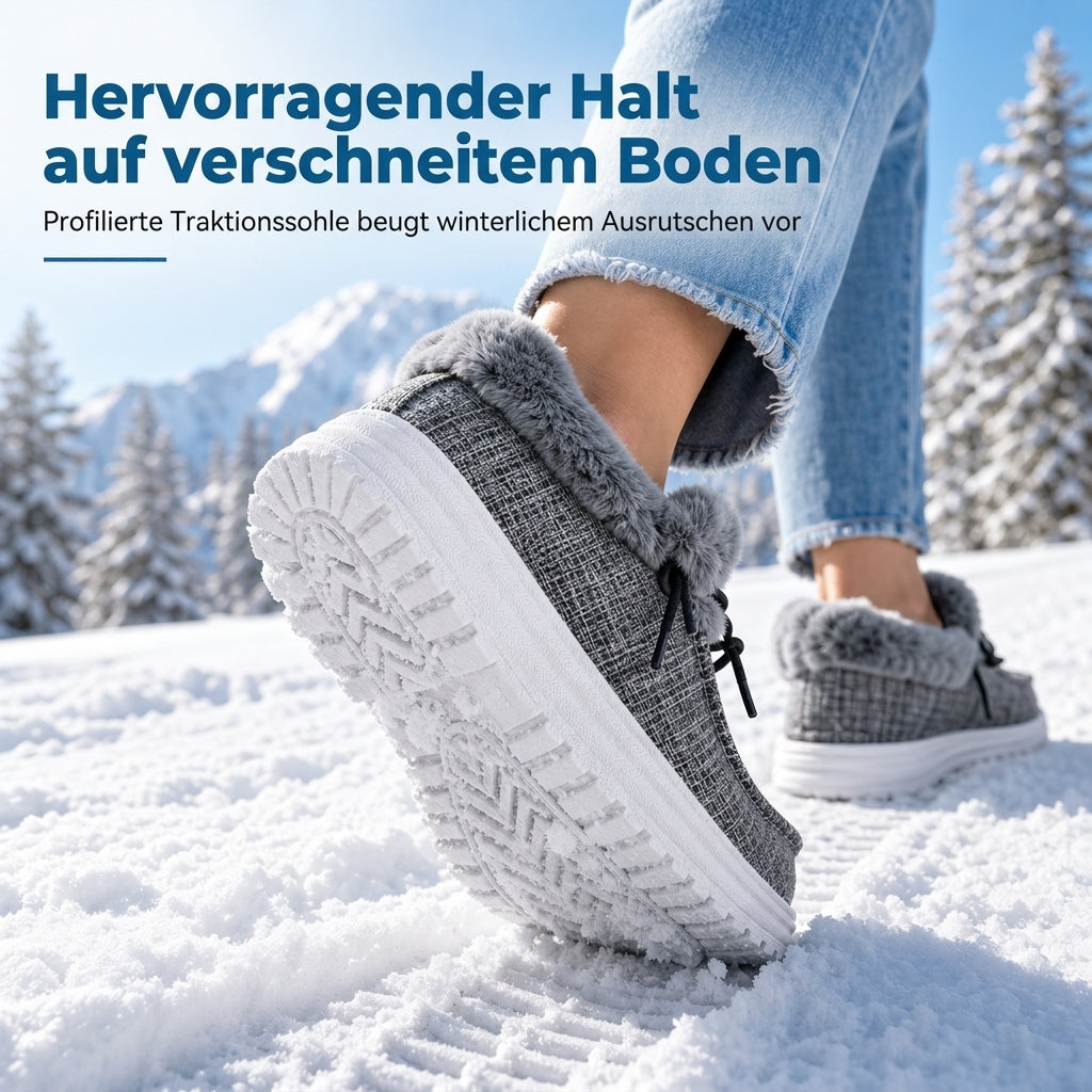 Damen-Slipper für den Winter, lässiges Design