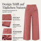 Weite Damen-High-Waist-Hosen