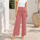 Weite Damen-High-Waist-Hosen