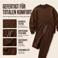 Herren-Jacquard-Sweatshirt mit Buchstabenmuster & Jogginghose mit Kordelzug Set