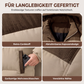 Herren Winter-Steppjacke mit Kapuze im Color-Block-Design