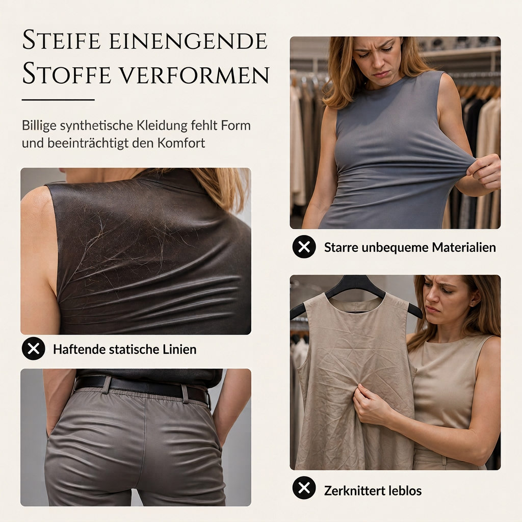 Ärmelloses asymmetrisches Tunika-Oberteil und Weithosen-Set für Damen
